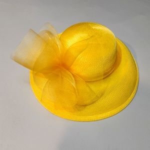 Ladies Hat Yellow